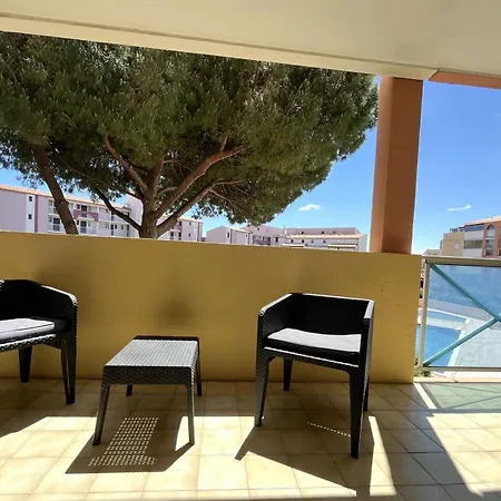 Splendide T3 Renove Avec Piscine Et Parking A 100m De La Mer, 6 Pers, Terrasse, Wifi - Fr-1-607-206 別荘